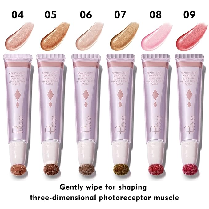 Highlighter Makeup, Liquid Highlighter Beauty Wand, Long Lasting Fl Oz