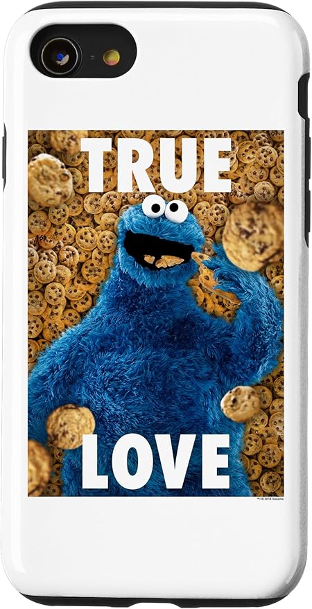iPhone SE (2020) / 7 / 8 Sesame Street Cookie Monster Beautiful Cookies Case
