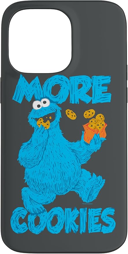 iPhone 14 Pro Max Sesame Street Cookie Monster More Cookies Case