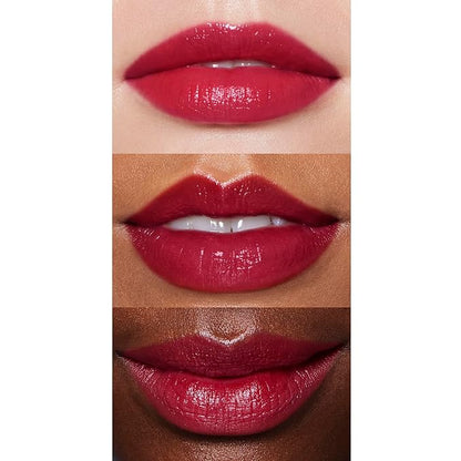 e.l.f. O Face Satin Lipstick, Richly Pigmented, Nourishing & Long-Lasting Creamy Lipstick, Infused With Jojoba, Vegan & Cruelty-Free, Loud AF