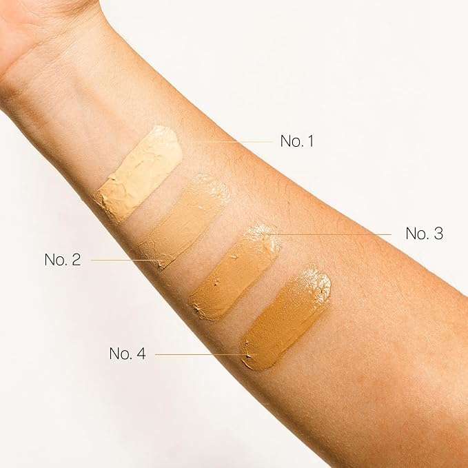 TEIA Cosmetics - Moisturizing Light Coverage Foundation, Natural (NUDE BEIGE)
