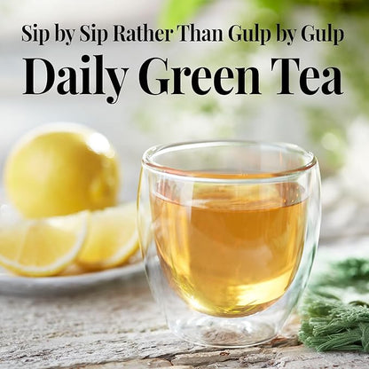 The Republic of Tea - Honey Ginseng Green Tea, 50 Tea Bags, Tin | Flavored Gourmet Tea | Caffeinated