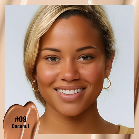 UCANBE Matte Liquid Foundation Makeup, Medium to Full fl. oz.