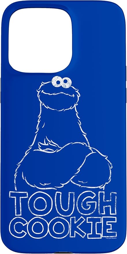 iPhone 15 Pro Max Sesame Street Cookie Monster Tough Cookie Case