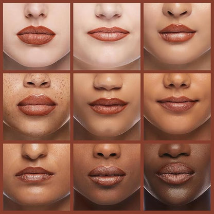 Palladio Lip Liner Pencil, Wooden, Firm yet Smooth, Contour and Line with Ease, Perfectly Outlined Lips, Comfortable, Hydrating, Moisturizing, Rich Pigmented Color, Long Lasting, Raisin