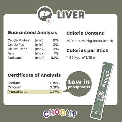 Squeeze Vita Stick Lickable Treats for Dogs & Cats. 7 Liver Support Sticks with Essential multivitamins. Soft and Tasty Paste for All Life Stages, Supporting Liver Health