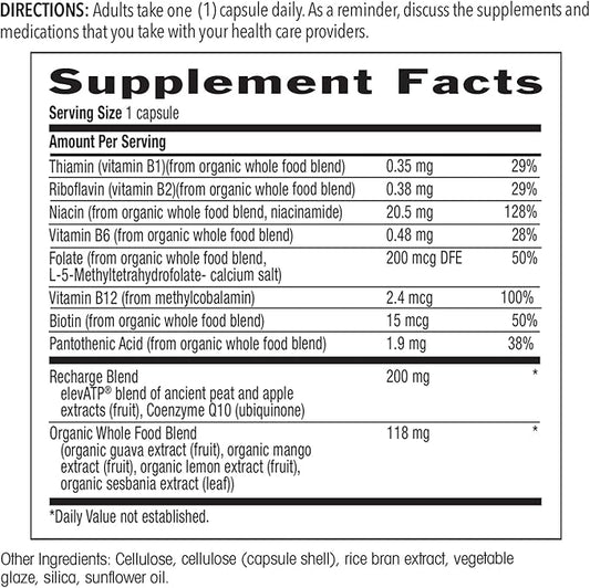 COUNTRY LIFE B Vitamin Cellular Recharge, 30 CT