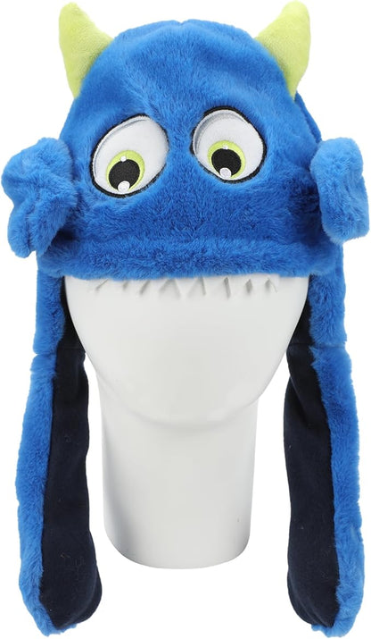 Bioworld Monster Face Youth Blue Hat with 3D Moveable Arms