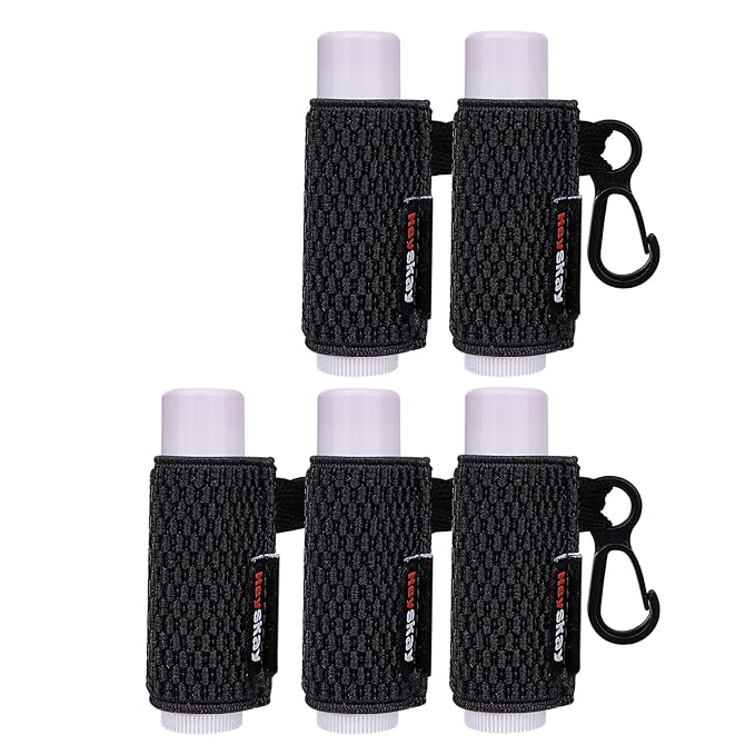 5PCS Lip Balm Holder Lipstick Sleeves