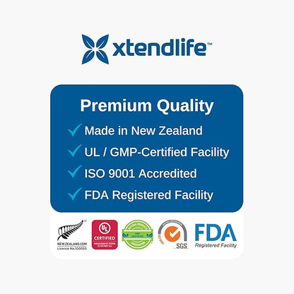 Xtendlife Multi-Xtra Advanced Multivitamin & Mineral Supplement with Over 40 Bioavailable Ingredients - Vitamins, Minerals & Herbs for Immune, Heart, Energy - for Men, Women, Children - 30 Day Supply