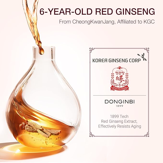 Donginbi Red Ginseng Micro Cleansing Foam - Hydrating Face Wash with Red Ginseng Extract, Non-Irritating, Lightweight & Creamy Daily Face Cleanser, 5.07 floz / 150ml