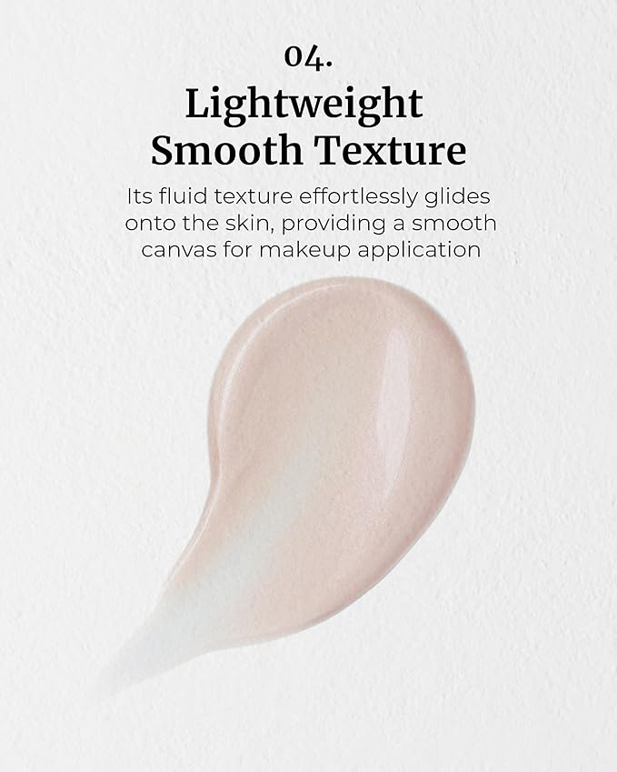 Glint Makeup Fan Brush & Glow Pearl Base (30 ml/1.01 fl oz) Moisturizing Foundation Primer with a Radiant Champagne Pink Glow for a Natural, Luminous Complexion | Korean Skincare