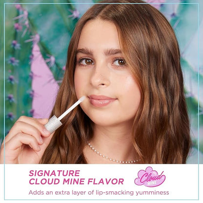 Petite 'N Pretty 10K Shine Lip Gloss for Girls (Shell Shocked) - Makeup for Kids, Tweens, Teens - High Shine, Soft, Hydrating, Lightweight, Made in the USA