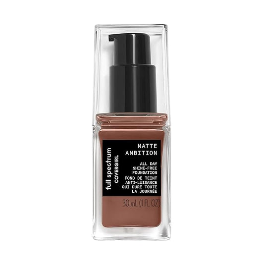 COVERGIRL Matte Ambition, All Day Foundation, Deep Cool