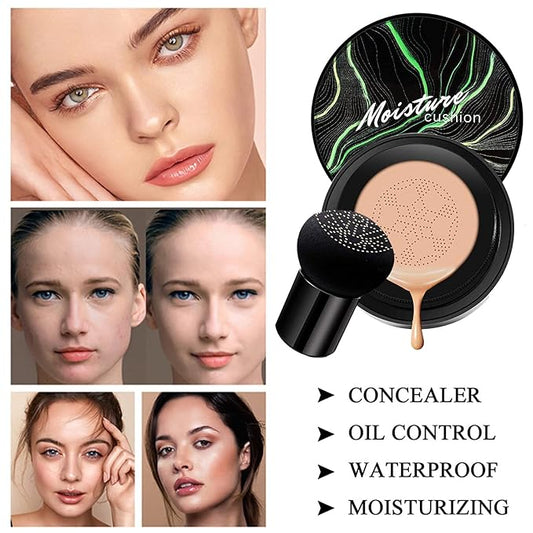 Mushroom Head Air Cushion CC Cream Nature Foundation,Moisturizing