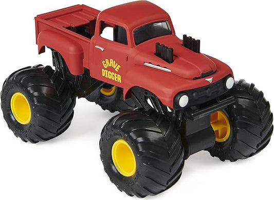 Monster Jam, Official Grave Digger Retro Monster Truck, Collector Die-Cast Vehicle, 1:24 Scale, Kids Toys for Boys Ages 3 and up