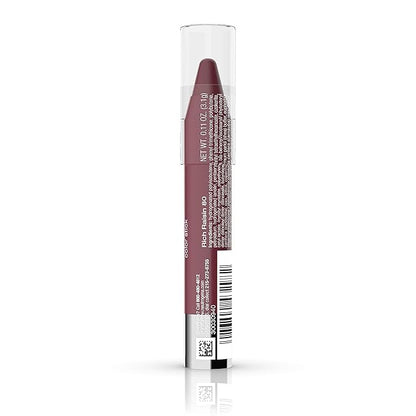 Neutrogena MoistureSmooth Color Stick for Lips, Moisturizing and Conditioning Lipstick with a Balm-Like Formula, Nourishing Shea Butter and Fruit Extracts, 80 Rich Raisin,.011 oz