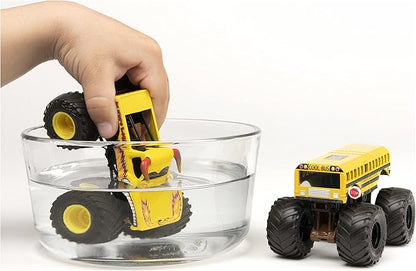 Monster Jam, Official El Toro Loco vs. Higher Education Color-Changing Die-Cast Monster Trucks, 1:64 Scale