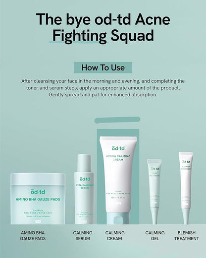 Spring Event Hydra Calming Cream (3.3fl oz) - Gentle Formula, Long Lasting Deep Hydration & Moisturizing Gel for Dry Skin, Barrier Repair, Korean Skin Care. Panthenol, CICA