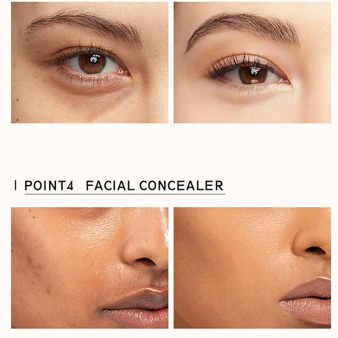MAEPEOR Face Conceal Contour 15 Colors Cream Lightweight 03 Vanilla)