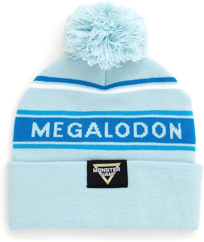 Monster Jam Grave Digger El Toro Loco Megalodon Monster Truck OneSize Beanie Winter Hat