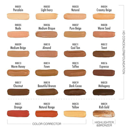Ruby Kisses HD Concealer & Foundation Flawless Full (Warm Sand)