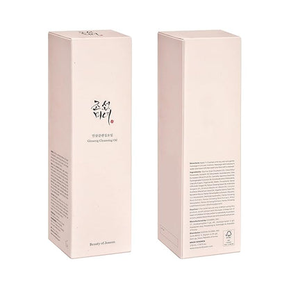 Beauty of Joseon Dynasty Cream Hydrating Face Moisturizer for Dry with Ginseng Cleansing Oil Waterproof Makeup Remover for Sensitive