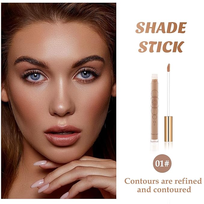 Boobeen Cream Contour Stick Liquid Bronzer and Highlighter 3 Types