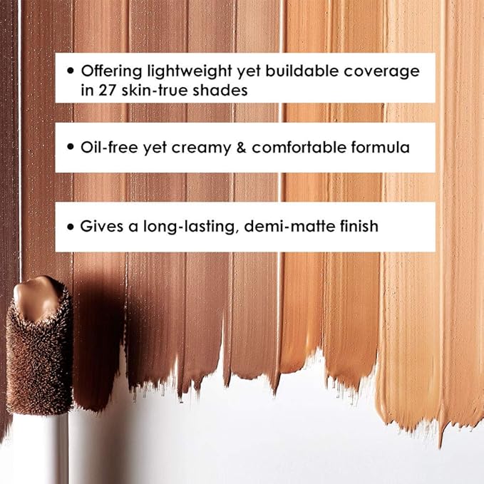 Makeup Revolution Conceal & Define Foundation, Cream Foundation Cruelty-Free, F16, 23ml
