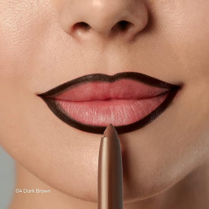 Professional Lip Liner, Long-Lasting Luxury Intense Lipliner, Creamy Retractable Easy to Use Richly Pigmented Lip Liner Pencil 3 PCS (4 Count)