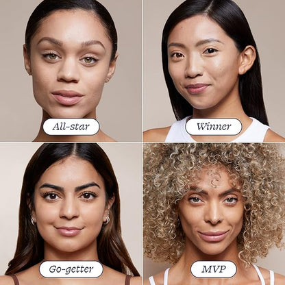 Alleyoop Game Face Concealer Makeup, Lightweight to Medium