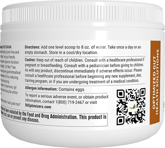 Microbiome Breakthrough Repair Powder - Vegetarian Vanilla - Contains Probiotics for Men and Women - Gas & Bloating Relief - GI Revive - Improves Gut Health - 30 Servings - 150g