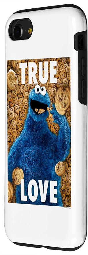 iPhone SE (2020) / 7 / 8 Sesame Street Cookie Monster Beautiful Cookies Case