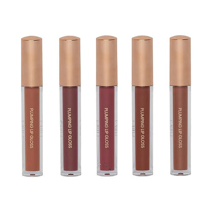 BFY Cosmetics 5-Pack Plumping Lip Gloss - Warm