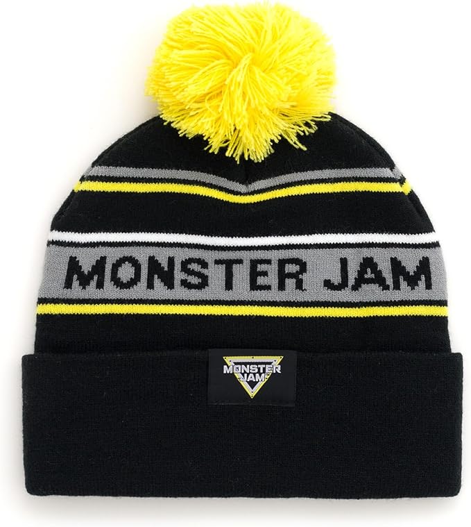 Monster Jam Grave Digger El Toro Loco Megalodon Monster Truck OneSize Beanie Winter Hat