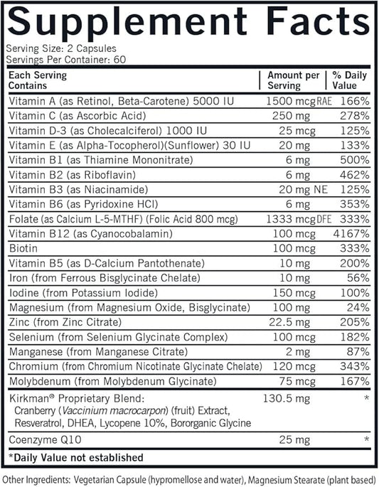 Women's Multivitamin & Mineral with 5-MTHF