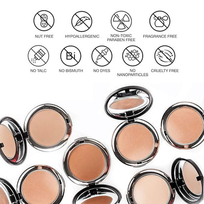 bellapierre Compact Mineral Foundation SPF 15 | Vegan - Café 35 Oz
