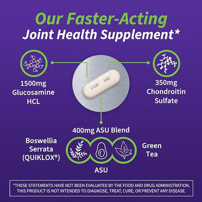 Cosamin ASU Joint Health Supplement – Advanced, Faster-Acting Formula, 90 Capsules