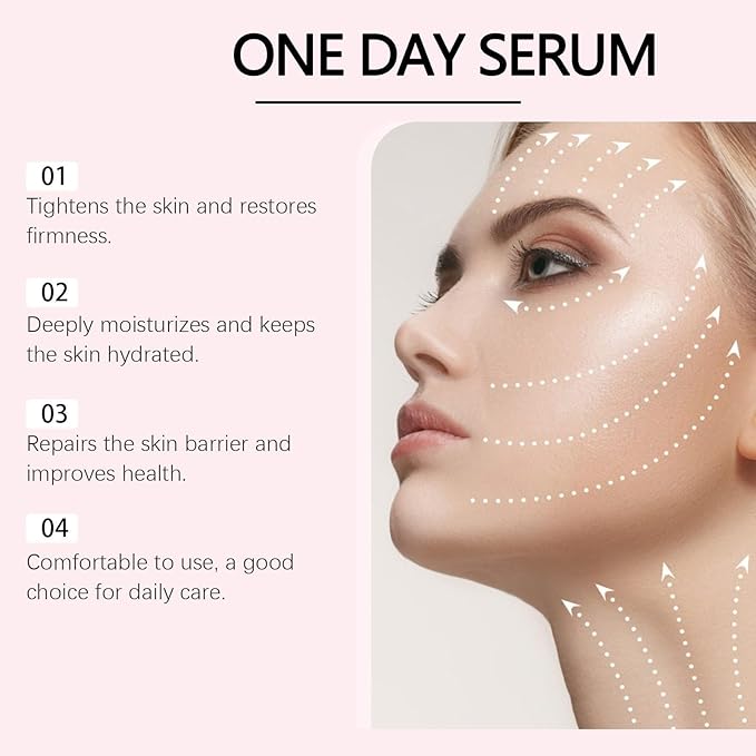 PDRN PinkOne Day Serum, Salmon DNA Repair Essence Ultra-Hydrating Vials 2ML/10bottles, Moisturizer & Firming Serum