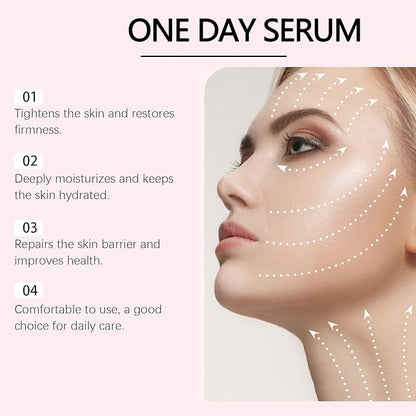 PDRN PinkOne Day Serum, Salmon DNA Repair Essence Ultra-Hydrating Vials 2ML/10bottles, Moisturizer & Firming Serum