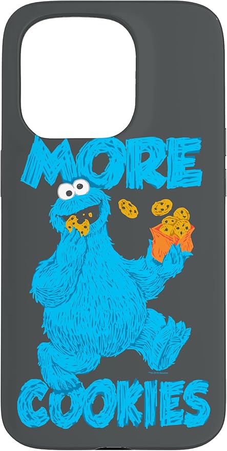 iPhone 15 Pro Sesame Street Cookie Monster More Cookies Case