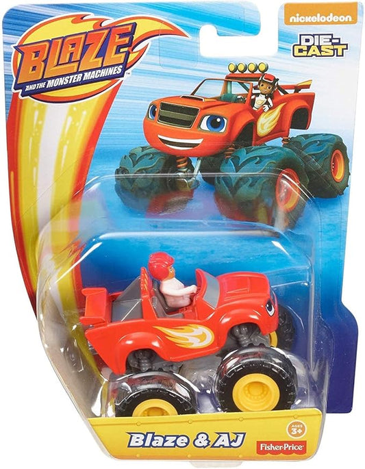 Fisher-Price Nickelodeon Blaze & The Monster Machines, Blaze & Aj Die-Cast, Multicolor