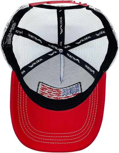 Toddler Trucker Hats for Boys and Girls Mesh Snapback Baseball Cap for Kids Ages 2-6