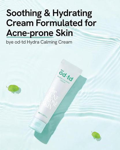 Spring Event Hydra Calming Cream (3.3fl oz) - Gentle Formula, Long Lasting Deep Hydration & Moisturizing Gel for Dry Skin, Barrier Repair, Korean Skin Care. Panthenol, CICA