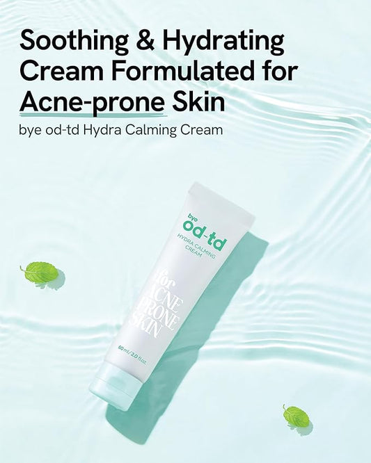 Spring Event Hydra Calming Cream (3.3fl oz) - Gentle Formula, Long Lasting Deep Hydration & Moisturizing Gel for Dry Skin, Barrier Repair, Korean Skin Care. Panthenol, CICA