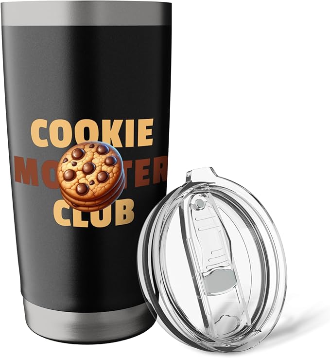 Cookie Monster Club - Sweet Treats Design Stainless Steel Insulated Tumbler