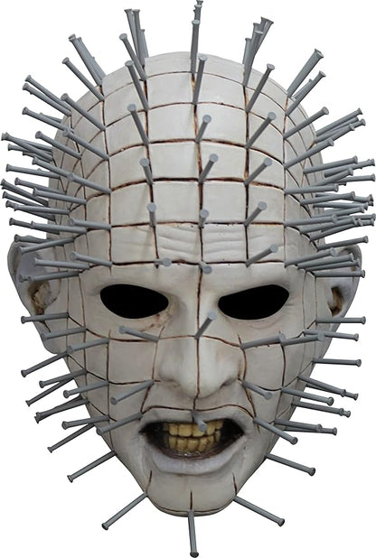 Ghoulish Productions Men's Monster Horror Hellraiser III Pinhead Mask Halloween Costume Accessory