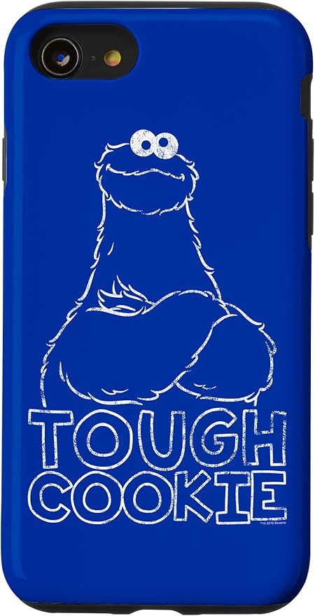 iPhone SE (2020) / 7 / 8 Sesame Street Cookie Monster Tough Cookie Case
