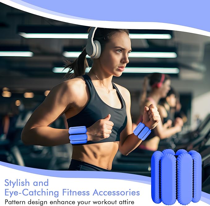 Wrist Ankle Weights for Women (2lb)