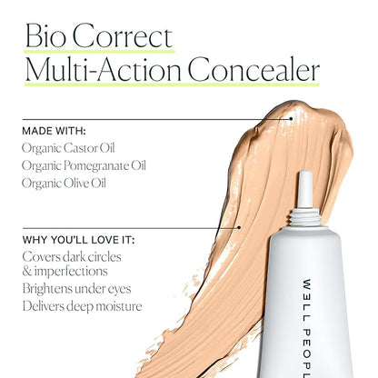 Well People Bio Correct Concealer, Full-coverage, Nourishing Liquid